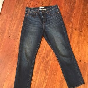 Madewell Cruiser Straight jeans
